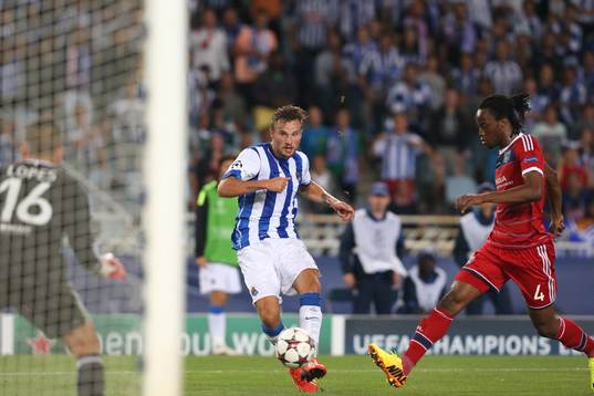 Fotboll, Kval till Champions League, Real Sociedad -