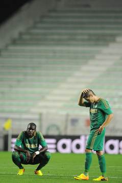 Fotboll, Kval till Europa League, Saint Etienne - Esbjerg