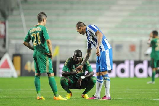 Fotboll, Kval till Europa League, Saint Etienne - Esbjerg