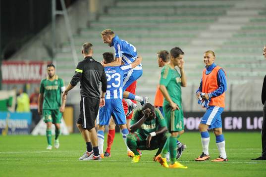 Fotboll, Kval till Europa League, Saint Etienne - Esbjerg