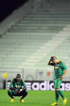 Fotboll, Kval till Europa League, Saint Etienne - Esbjerg
