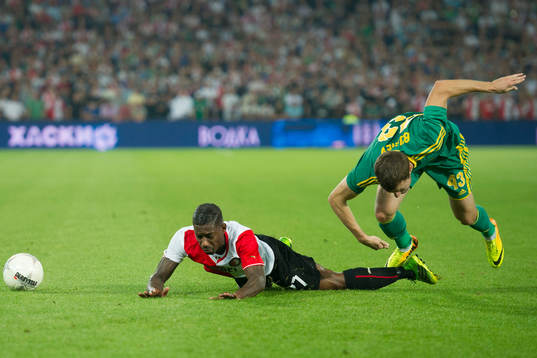 Fotboll, Kval till Europa League, Feyenoord - Kuban