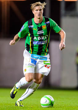 Gais Andreas Drugge med bollen