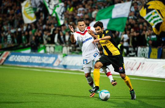 Assyriskas Levon Pachajyan utmanas av Hammarbys Adis Husidic