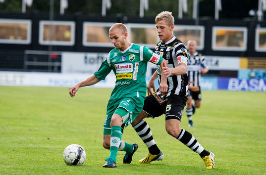 Ljungskiles Niclas Andersén och Landskrona BOIS Erik