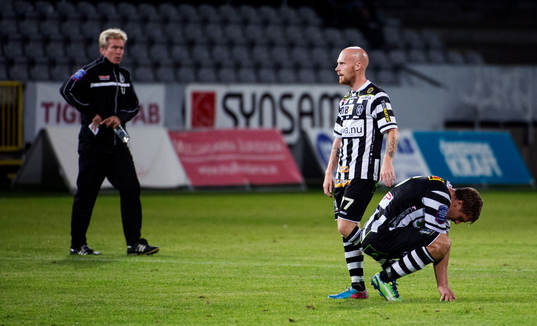 Landskrona BOIS Max Mölder deppar