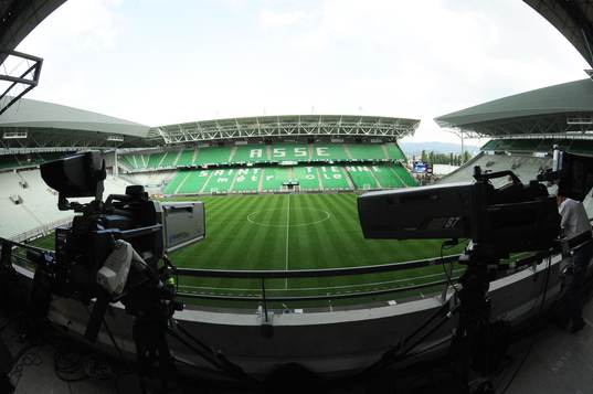 Fotboll, Kval till Europa League, Saint Etienne - Esbjerg