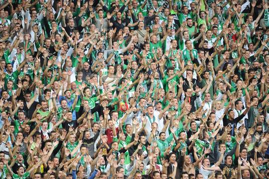Fotboll, Kval till Europa League, Saint Etienne - Esbjerg