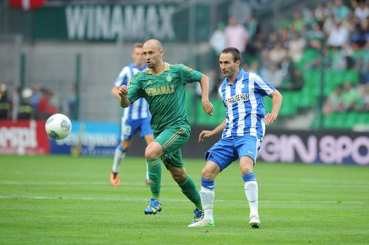 Fotboll, Kval till Europa League, Saint Etienne - Esbjerg