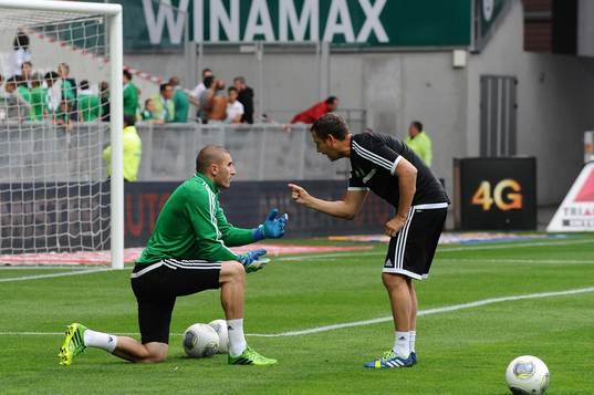 Fotboll, Kval till Europa League, Saint Etienne - Esbjerg