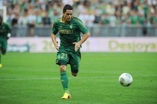 Fotboll, Kval till Europa League, Saint Etienne - Esbjerg