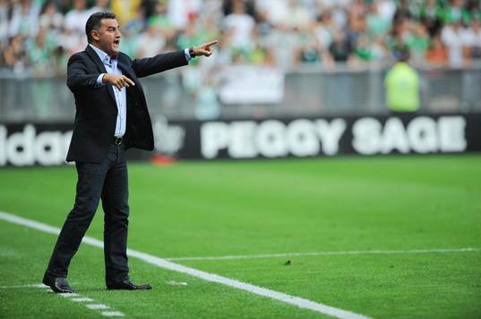 Fotboll, Kval till Europa League, Saint Etienne - Esbjerg