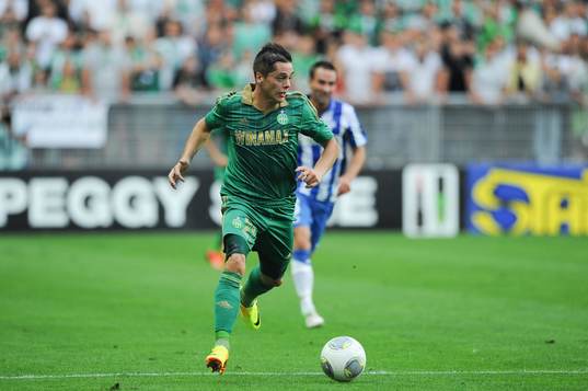Fotboll, Kval till Europa League, Saint Etienne - Esbjerg