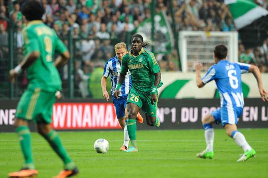 Fotboll, Kval till Europa League, Saint Etienne - Esbjerg
