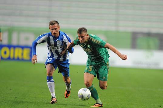 Fotboll, Kval till Europa League, Saint Etienne - Esbjerg