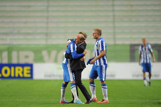 Fotboll, Kval till Europa League, Saint Etienne - Esbjerg