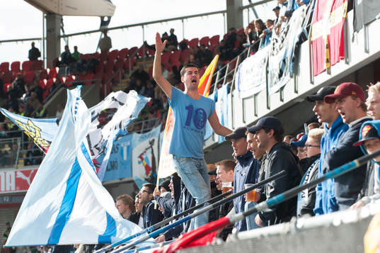 Klack-ledare, Malmö-supporter i