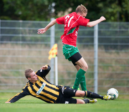 Glidtackling, Mattias Andersson, IFK Hässleholm