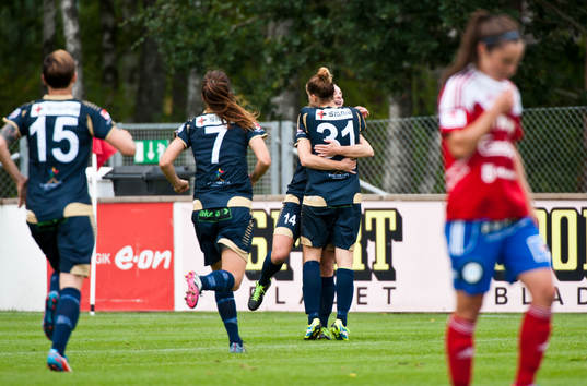 Therse Sjögran, Sara Björk Gunnarsdottir, Anja Mittag,