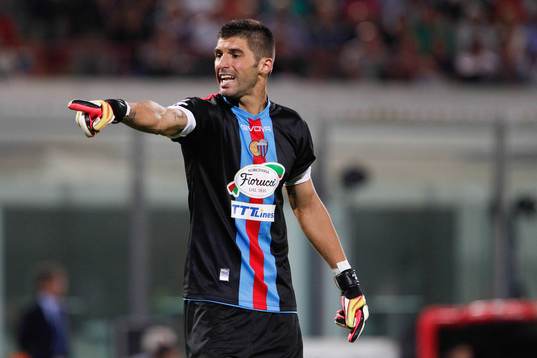 Mariano Andujar - 01.09.2013 - Catane / Inter Milan - 2eme