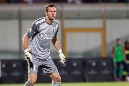 Samir Handanovic - 01.09.2013 - Catane / Inter Milan - 2eme