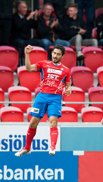1-0 Pablo Pinones Arce, Öster,  i