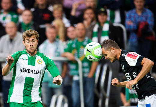 Hammarbys Christophe Lallet och Brages Johan Persson