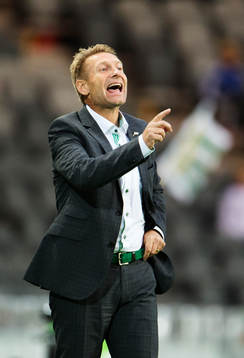 Hammarbys tränare Thomas Dennerby