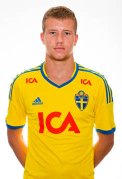 U21 Sveriges Simon Gustafson