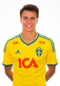 U21 Sveriges Melker Hallberg