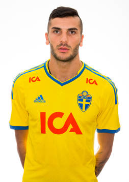 U21 Sveriges Mikael Ishak