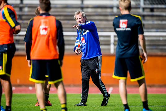 Sveriges förbundskapten Erik Hamrén