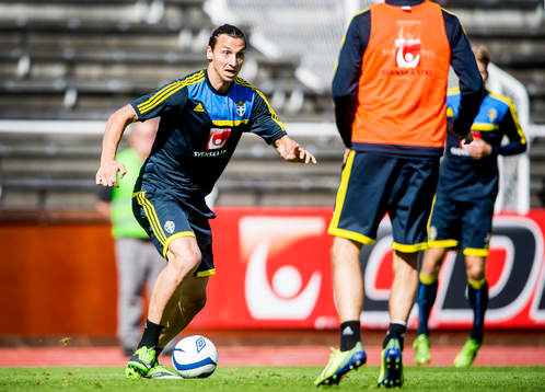 Sveriges Zlatan Ibrahimovic