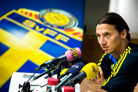 Sveriges Zlatan Ibrahimovic