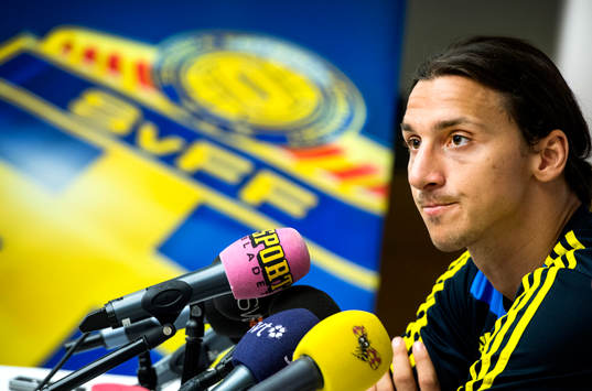 Sveriges Zlatan Ibrahimovic