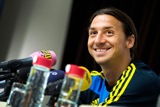 Sveriges Zlatan Ibrahimovic