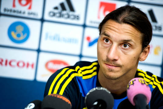 Sveriges Zlatan Ibrahimovic