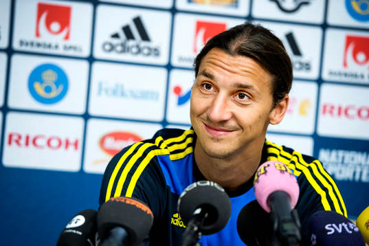 Sveriges Zlatan Ibrahimovic