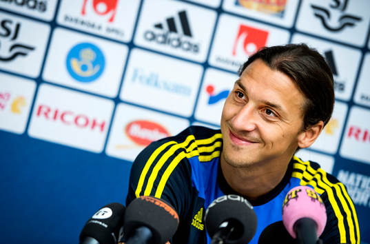 Sveriges Zlatan Ibrahimovic