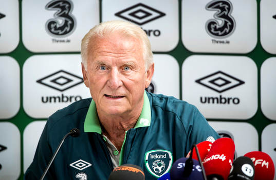 Irlands förbundskapten Giovanni Trapattoni