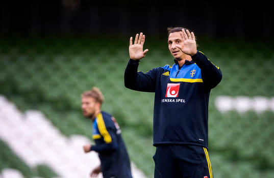 Sveriges Zlatan Ibrahimovic