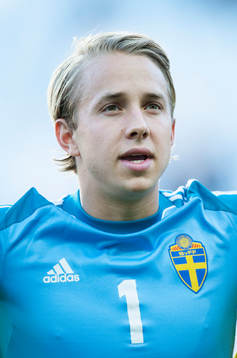Patrik Carlgren, målvakt, Sverige