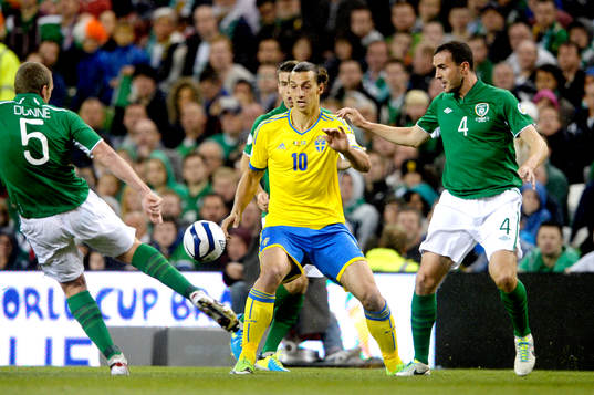 Sveriges Zlatan Ibrahimovic