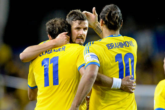 Bläddra bland fler bilder av Fotboll, VM-kval, Irland - Sverige