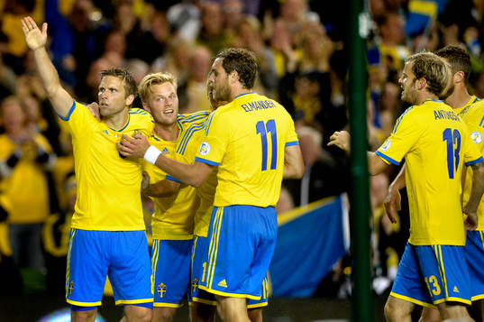 Sverige jublar