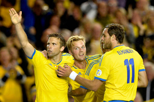 Sverige jublar