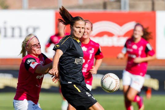 Jitex Kathlene Fernström och Kopparberg Göteborgs Jessica