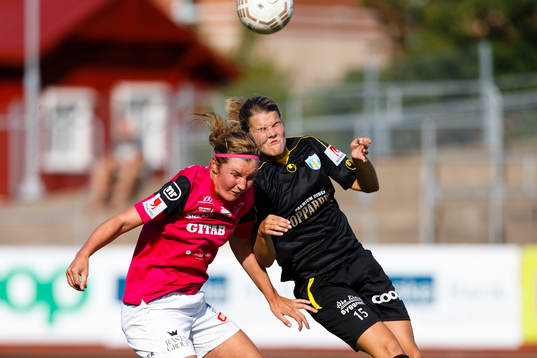 Jitex Elin Sandgren och Kopparberg Göteborgs Andrine