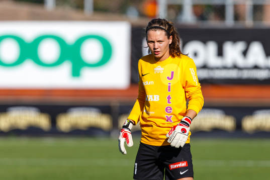 Jitex målvakt Jennifer Falk