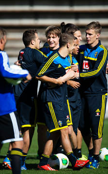 Tobias Hysén, Kim Källström, Alexander Kacaniklic,
